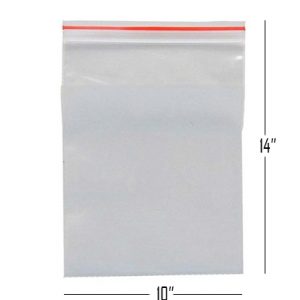 10X14" ZIPLOCK BAGS (PACK OF 100)