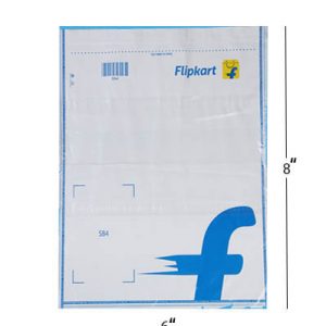 6 X 8" Printed Polybags for Flipkart