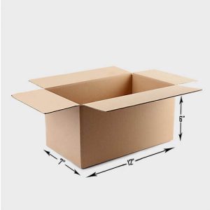 12"7"6" PLY CORRUGATED BOX