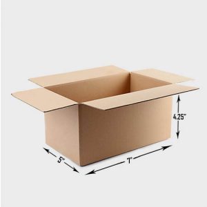 7"5"4.25" PLY CORRUGATED BOX